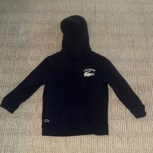 Navy Blue Lacoste Hoodie - kids size 4